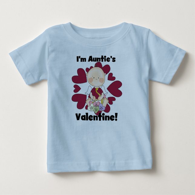 Boy Cupid Auntie s Valentine Tshirts och Gifts (Framsida)
