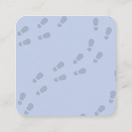 Boy Cute Detective Birthday Invitation Tilläggskort