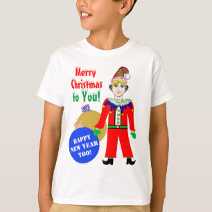 Boy Elf-julprydnader T Shirt