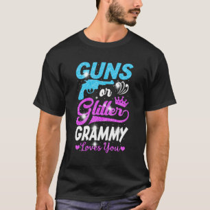 Boy eller Girl eller Blue Grammy Kärlek Du Gender T Shirt