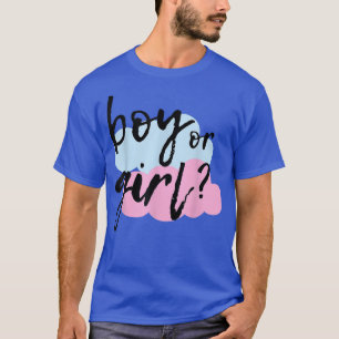 Boy eller Girl Gender avslöjar party Cute Hand let T Shirt