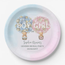 Boy eller Girl Gender Reveal Baby Shower Party