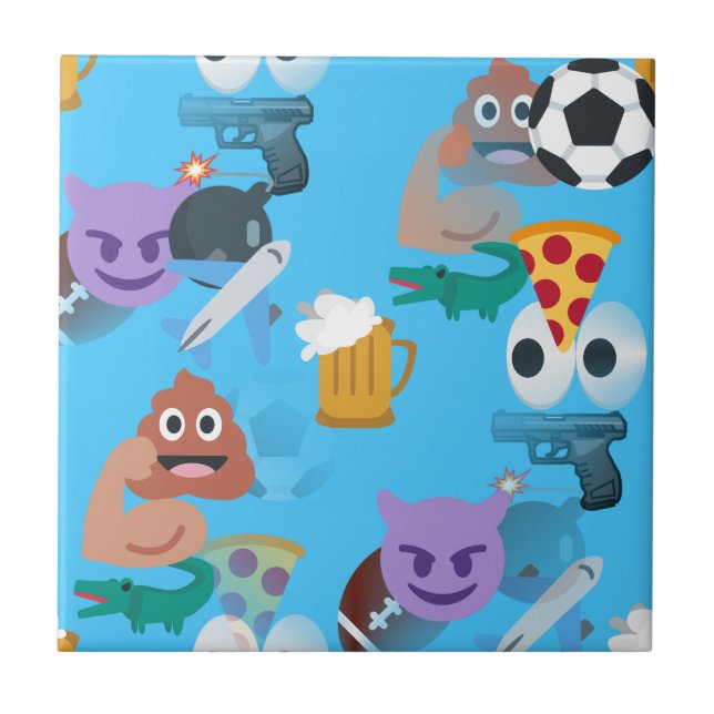 Boy emoji kakelplatta (Framsidan)