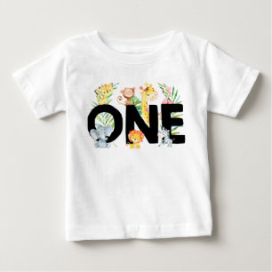 Boy First Birthday Vild One Jungle Safari Cute T Shirt