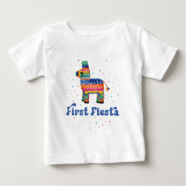 Boy First Fiesta Birthday T Shirt