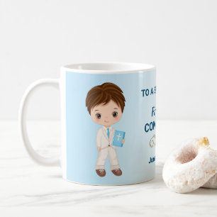 Boy First Heliga Communion Classic Mugg