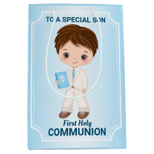 Boy First Heliga Communion Gift Bag