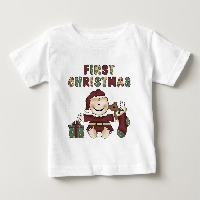 Boy First jul T-shirt (Framsida)