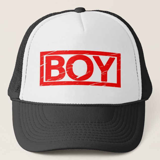Boy Frimärke Keps (Framsida)