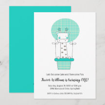 Boy Giraffe First Födelsedagsfest