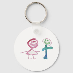 Boy & Girl Nyckelring
