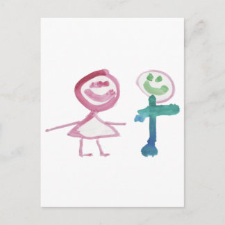 Boy & Girl Vykort