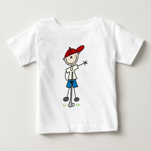 Boy Golfer Tshirts och Gifts (Framsida)