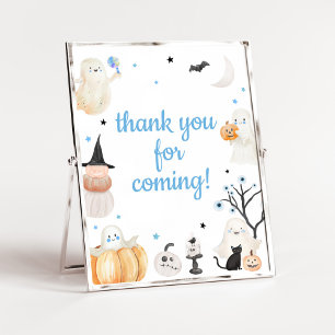 Boy Halloween Little Boo Tack för att du kom Poster
