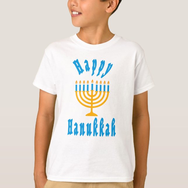 Boy Hanukkah T-shirt (Framsida)