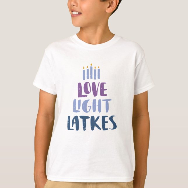 Boy  Hanukkah t-shirt (Framsida)
