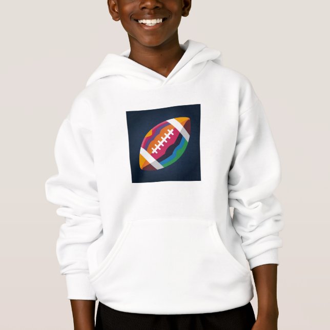 Boy Hoodie T Shirt (Framsida)