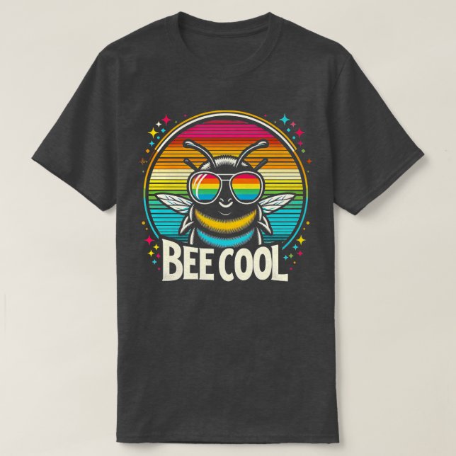 Boy Humla Coola Funny Kids Småbarn Girl Bumble T Shirt (Design framsida)