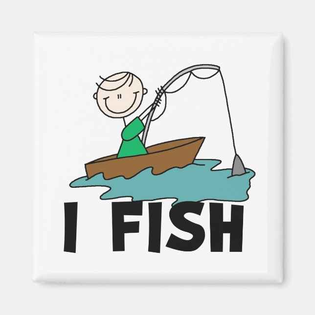 Boy I Fish Magnet (Framsidan)