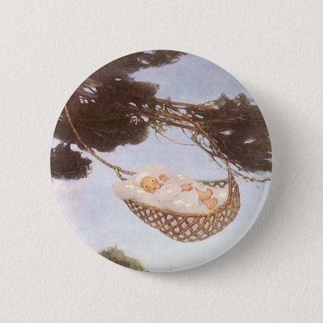 Boy i Hassoc Träd av Jessie Willcox Smith Knapp (Framsida)