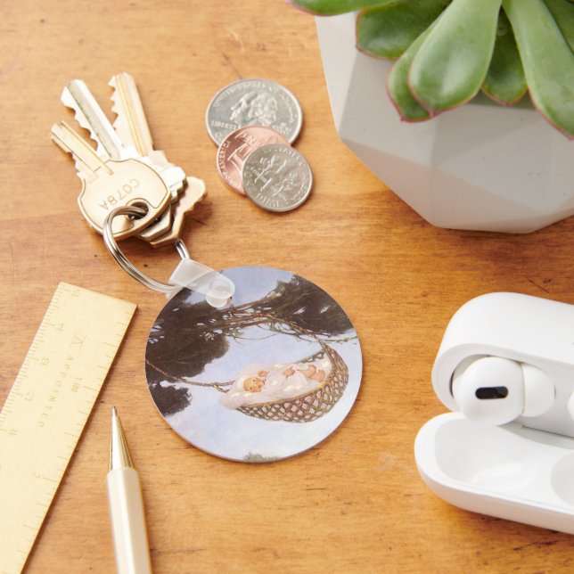 Boy i Hassoc Träd av Jessie Willcox Smith Nyckelring (Skrivbord)