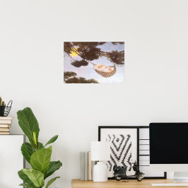 Boy i Hassoc Träd av Jessie Willcox Smith Poster