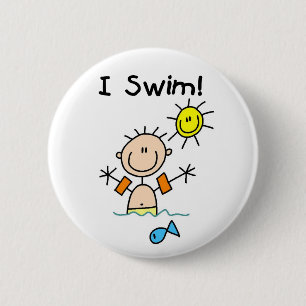 Boy I Simma Button Knapp