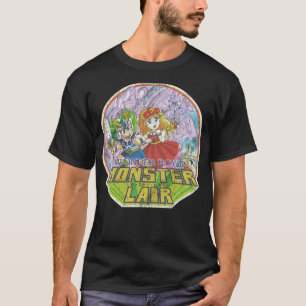 Boy III Monster Lair Retro Logotyp T Shirt