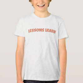 Boy/Kids Energy Flow Lessons Learn T Shirt 