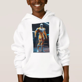 Boy Kids Pullover Skriv ut superhjälten Hoodies T Shirt