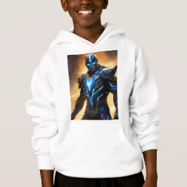 Boy Kids Skriv ut superhjälten Hoodies T Shirt