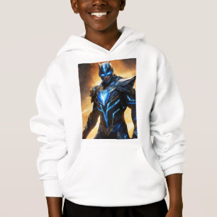 Boy Kids Skriv ut superhjälten Hoodies T Shirt