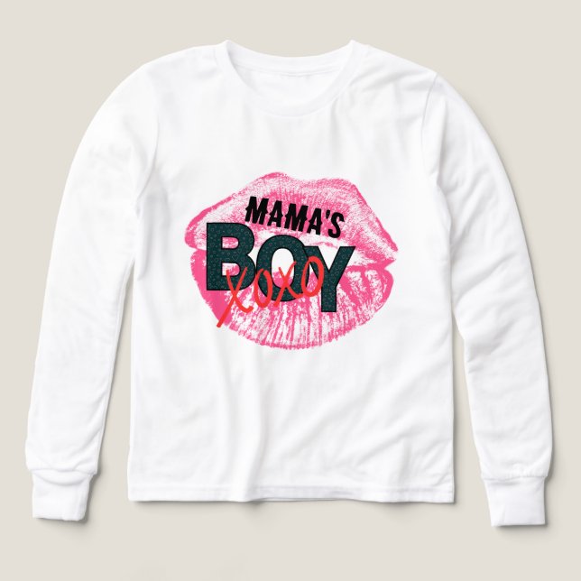 Boy kisses t shirt (Design framsida)