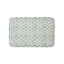 Boy lastbil, fordon mönster badrumsmatta