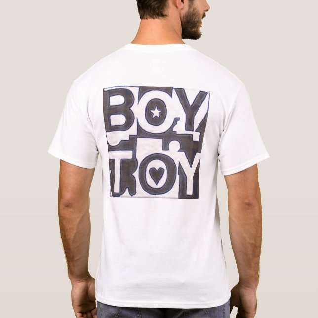 Boy Leksak T- Shirt T-shirt (Baksida)