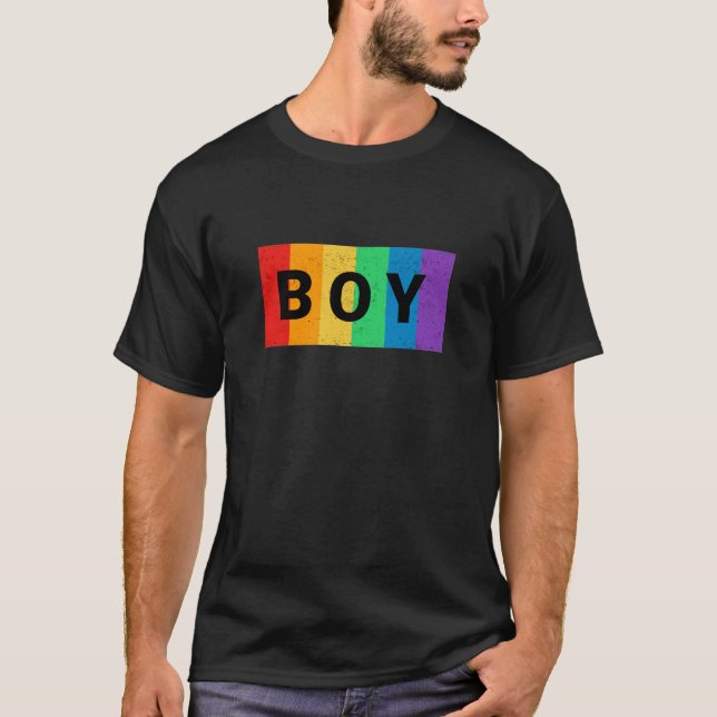 Boy LGBT T-Shirt (Framsida)