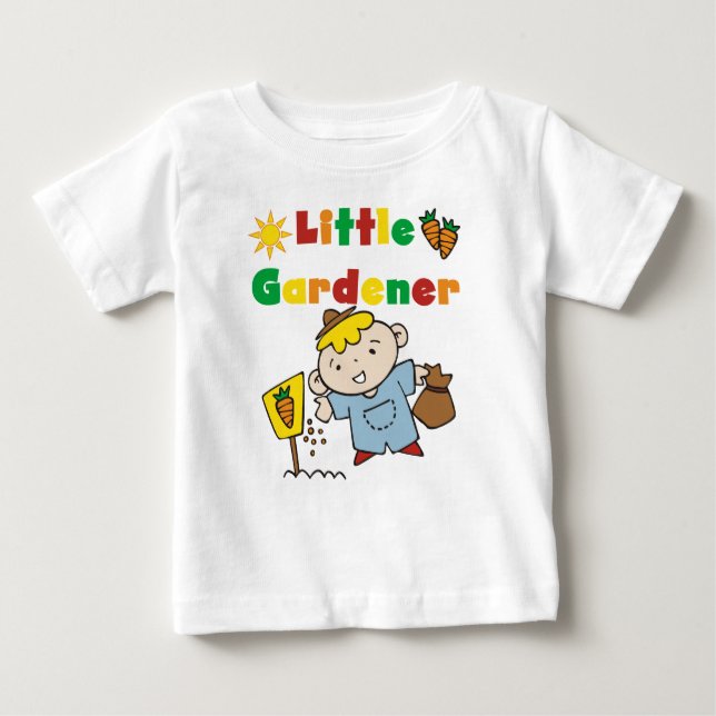 Boy Little Gardener Tshirts och Gifts (Framsida)