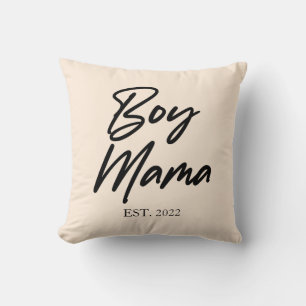 Boy Mamma Anpassningsbar Est. Lägsta antal Mamma M Kudde