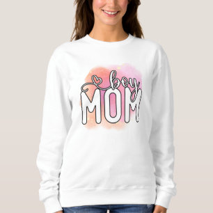 Boy Mamma Mamma Gift för Mamma Mors dag T Shirt