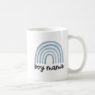 Boy Mamma Rainbow Coffee Mugg, Boy Mamma Mugg, Boy Kaffemugg