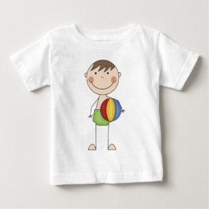 Boy med Beach Boll Tshirts och presenter