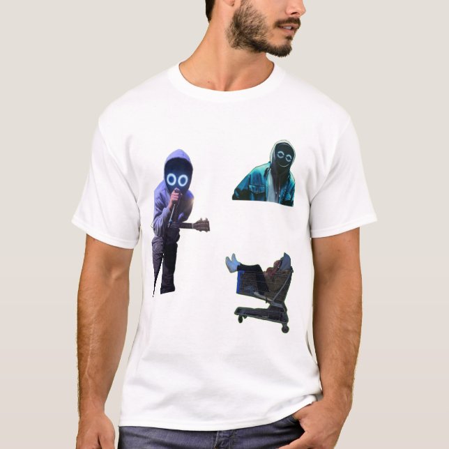 Boy med uke ukele t shirt (Framsida)