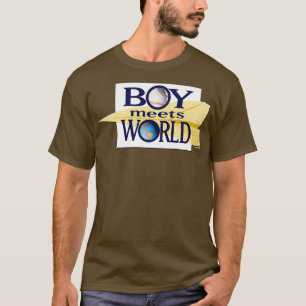 Boy Meets World Show Logotyp Pullover T Shirt