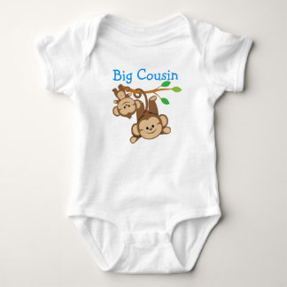 Boy Monkey Big Cousin T Shirt