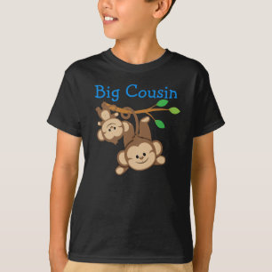 Boy Monkey Big Cousin Tee