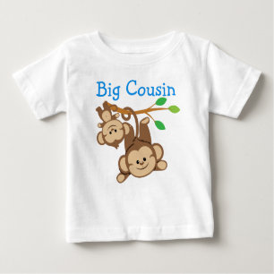 Boy Monkey Big Cousin Tee