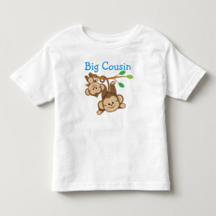 Boy Monkey Big Cousin Tee