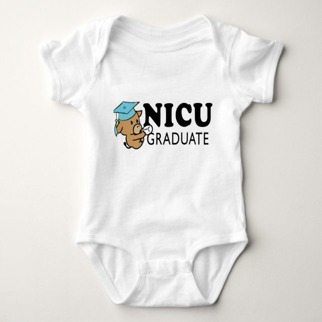 Boy NICU Student T Shirt (Framsida)