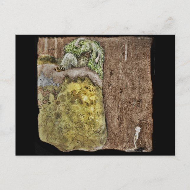 Boy Not Afraid Vykort (Framsida)