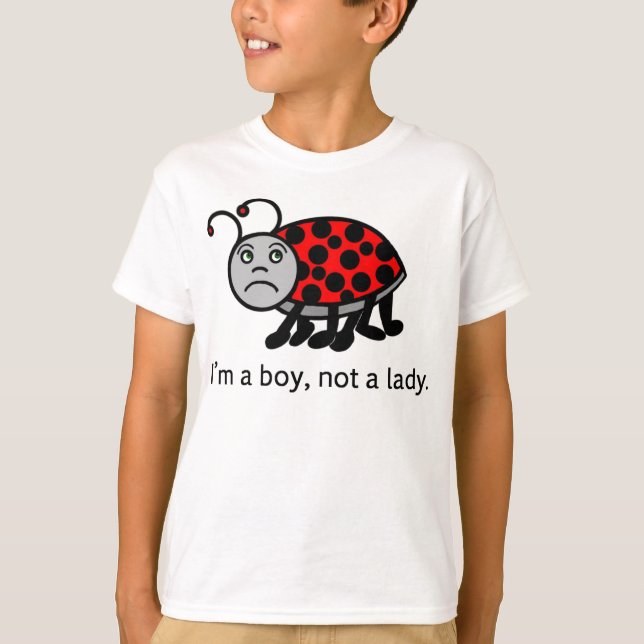Boy Nyckelpiga T Shirt (Framsida)